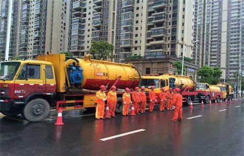古城市政管道清淤
