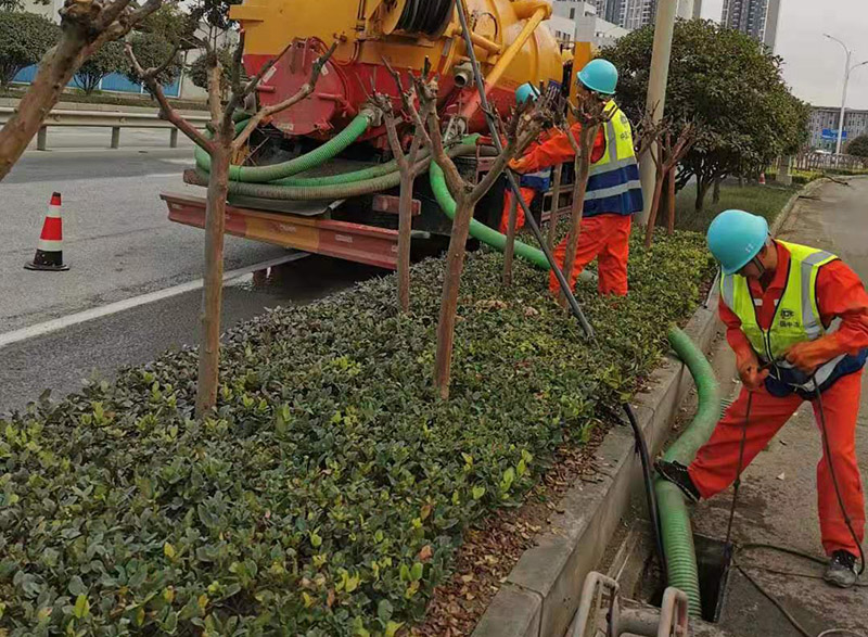 古城市政管道清淤